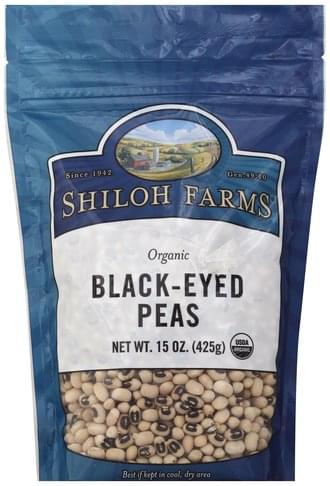 Shiloh Farms Pea, Black-Eyed, Organic Peas - 15 oz, Nutrition ...