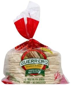 Guerrero White Corn Tortillas - 36.7 oz, Nutrition Information | Innit