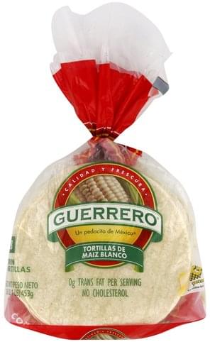 Guerrero Corn Tortillas - 18 ea, Nutrition Information | Innit