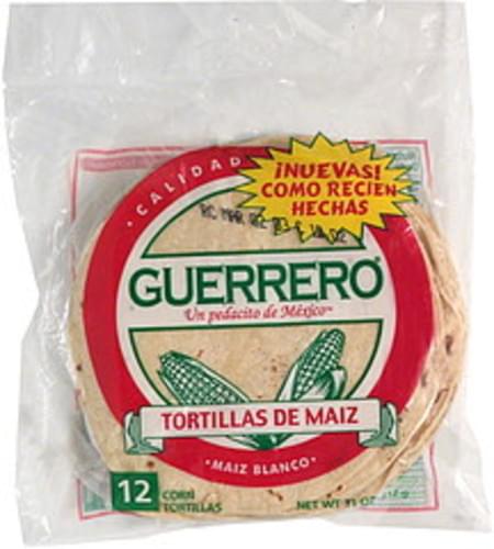 Guerrero Corn Tortillas - 12 ea, Nutrition Information | Innit