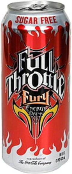 Full Throttle Sugar Free Energy Drink - 18 oz, Nutrition Information ...