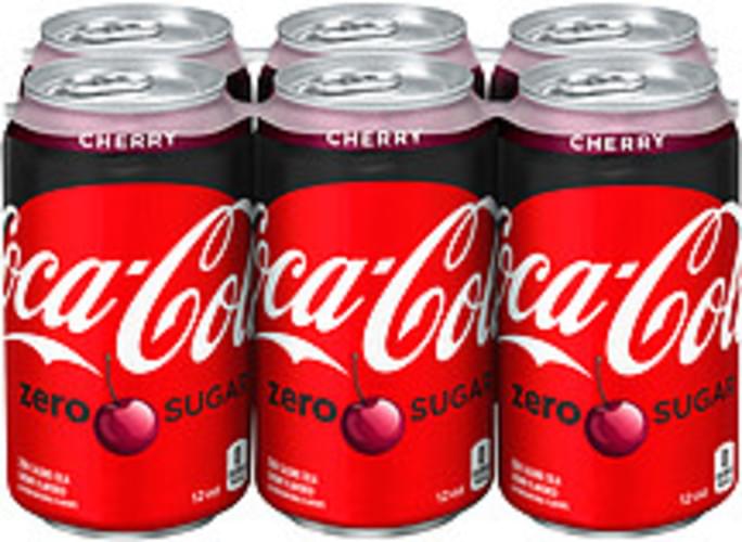 Coca-Cola Cherry Zero Cola - 72 oz, Nutrition Information | Innit