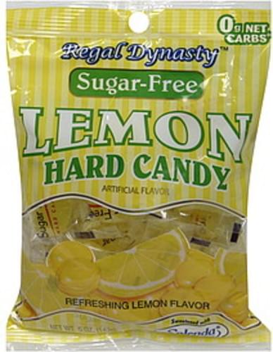 Regal Dynasty Sugar-Free, Lemon Hard Candy - 5 oz, Nutrition ...