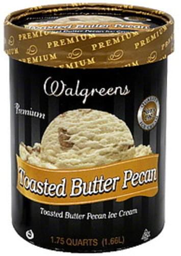 Walgreens Toasted Butter Pecan Ice Cream 175 Qt Nutrition Information Innit 3105