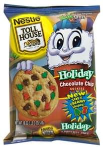 Toll House with Soft Creamy Shapes, Holiday Chocolate Chip Cookies - 18 ...