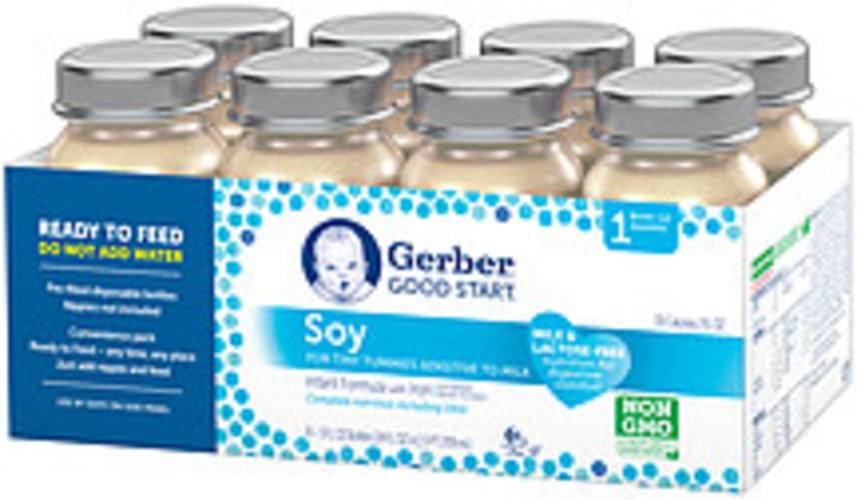 Gerber Good Start Formula Soy Ready to Feed Infant Formula - 9 pt ...