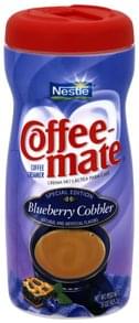 Coffee Mate Blueberry Cobbler Coffee Creamer 15 Oz Nutrition Information Innit