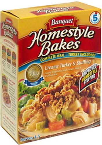 Homestyle Bakes Creamy Turkey Stuffing Dinner Kit 32 2 Oz Nutrition Information Innit