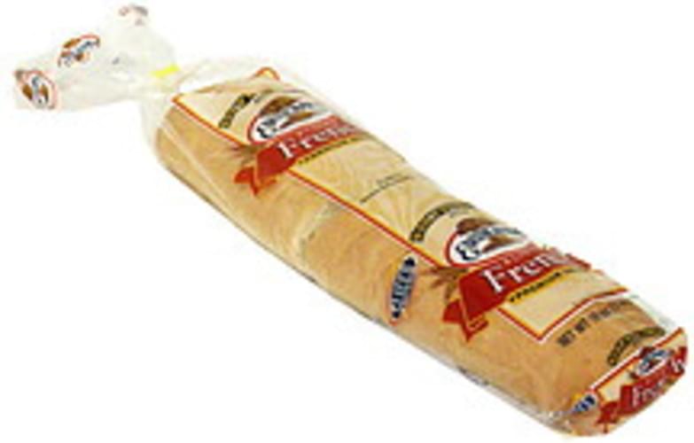 Earthgrains French, Sliced Premium Bread 16 oz, Nutrition Information