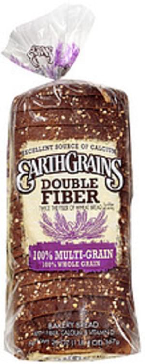 Earth Grains Double Fiber Multi Grain Whole Wheat Bread - 20 oz ...