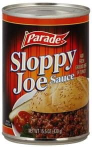 Heinz Classic Recipe Sloppy Joe Sauce - 15.5 oz, Nutrition Information