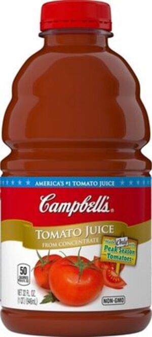 Campbells Tomato Juice 32 Oz Nutrition Information Innit