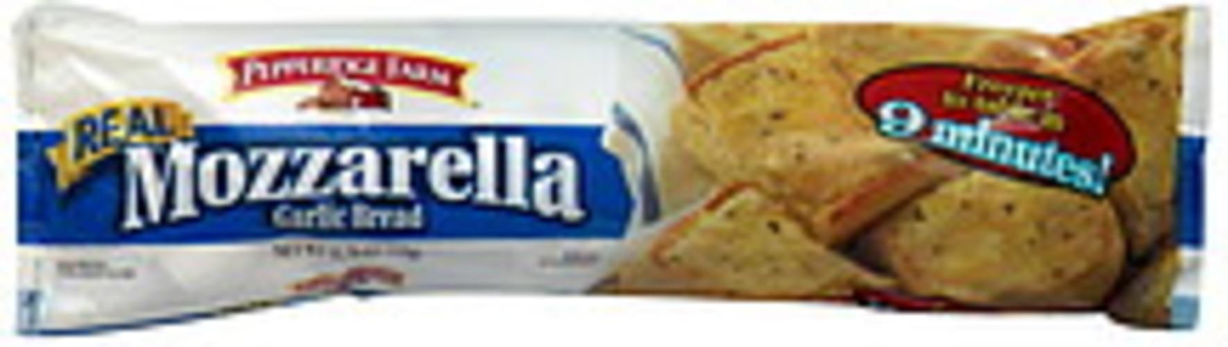 Pepperidge Farm Real Mozzarella Garlic Bread 1175 Oz Nutrition Information Innit 4059