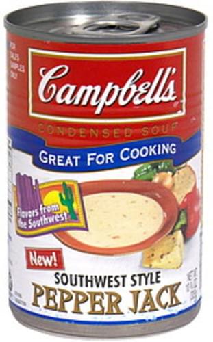 Campbells Southwest Style Pepper Jack Condensed Soup - 10.75 Oz ...