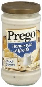 Prego Homestyle Alfredo Alfredo Sauce Oz Nutrition Information