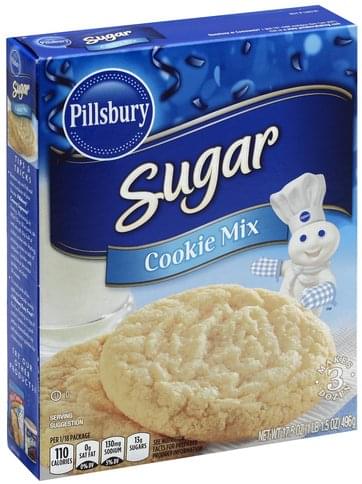 Pillsbury Sugar Cookie Mix - 17.5 oz, Nutrition Information | Innit