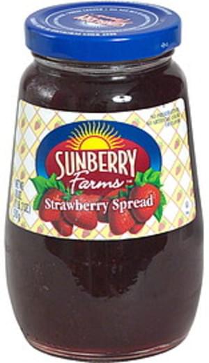 Sunberry Farms Strawberry Spread - 18 oz, Nutrition Information | Innit