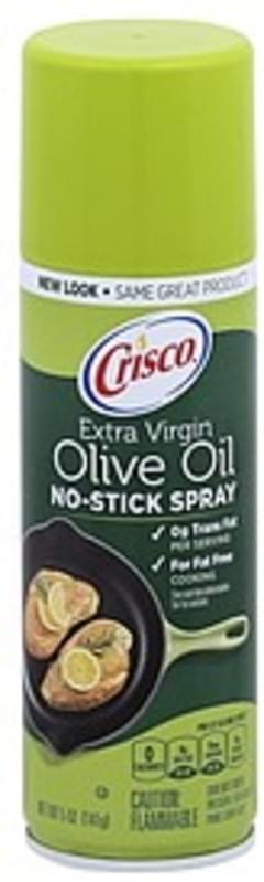 Crisco Extra Virgin Olive Oil Crisco Olive Oil No Stick Cooking Spray ...