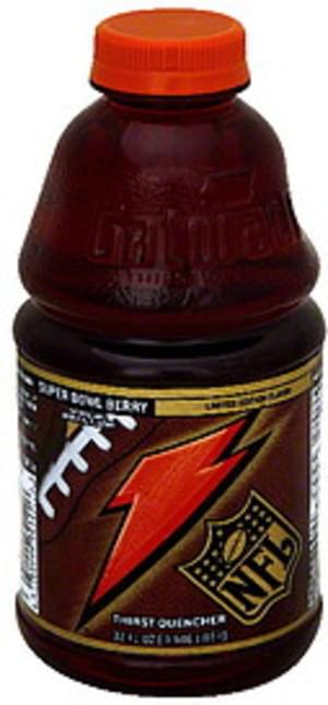 Gatorade Super Bowl Berry Thirst Quencher - 32 oz, Nutrition Information