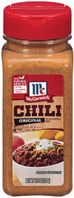 Mccormick Original Chili Seasoning Mix 14 Oz Nutrition Information