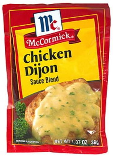 Mccormick Chicken Dijon 1 37 Oz Nutrition Information Innit