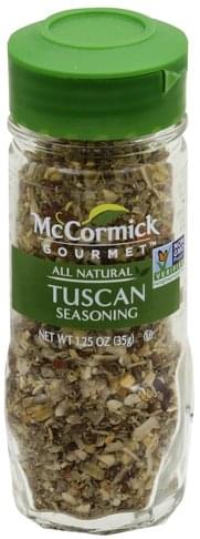 McCormick Tuscan Seasoning - 1.25 oz, Nutrition Information | Innit