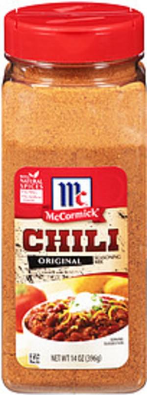 Mccormick Original Chili Seasoning Mix Oz Nutrition Information