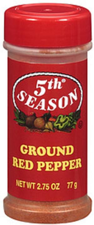 5th Season Ground Red Pepper 275 Oz Nutrition Information Innit