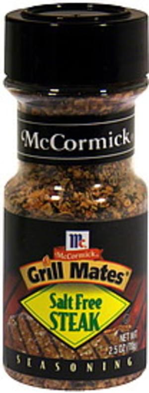 Mccormick Salt Free Steak Seasoning 25 Oz Nutrition Information Innit