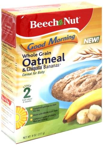 beechnut baby oatmeal