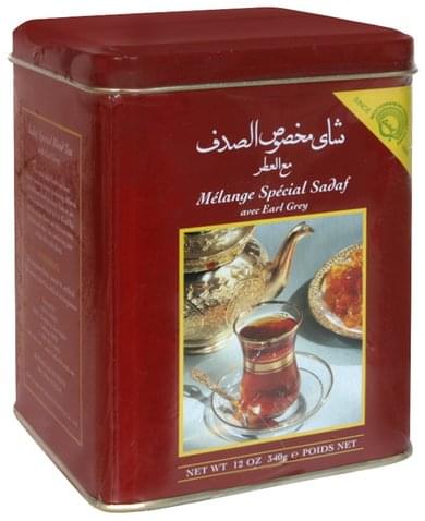 Sadaf With Earl Gray Special Blend Tea 12 Oz Nutrition Information Innit