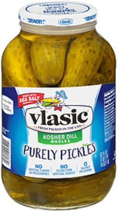 Vlasic Kosher Dill Wholes - 1 gl, Nutrition Information | Innit