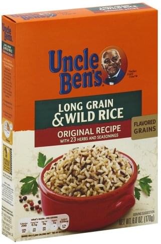 Uncle Bens with 23 Herbs and Seasoning, Long Grain, Original Recipe ...