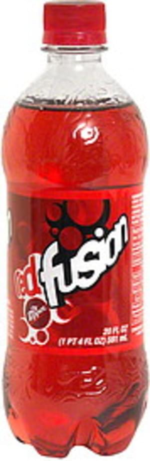 Dr Pepper Red Fusion Soda Oz Nutrition Information Innit