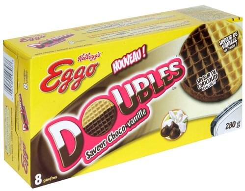 Eggo Chocolate Vanilla Flavour Waffles 8 Ea Nutrition Information Innit