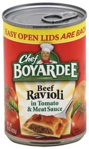 Chef Boyardee Beef Ravioli - 15 oz, Nutrition Information | Innit