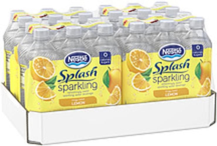 Nestle Splash Splash Sparkling Lemon Nestle Splash Sparkling Lemon ...