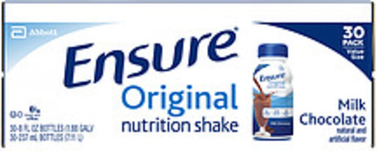 Ensure Original Milk Chocolate Nutrition Shake 240 Oz Nutrition