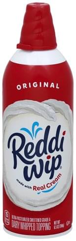 Reddi-wip Original Whipped Dairy Cream Topping - 6.5oz