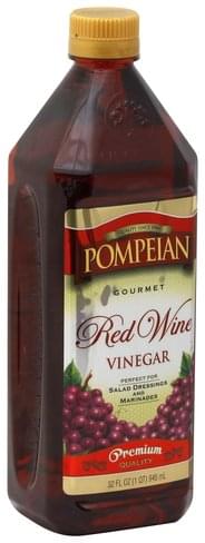 Pompeian Gourmet Red Wine Vinegar Oz Nutrition Information Innit