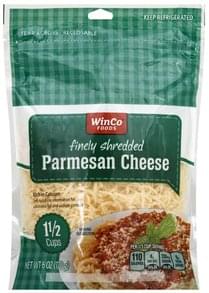 Kraft Parmesan Cheese - 8 Oz, Nutrition Information | Innit