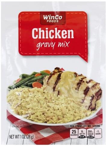 Winco Foods Chicken Gravy Mix - 1 oz, Nutrition Information | Innit