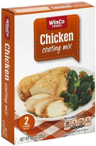 Winco Chicken Coating Mix - 4.5 oz, Nutrition Information | Innit