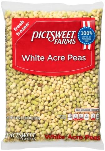 Pictsweet White Acre Peas - 24 oz, Nutrition Information | Innit