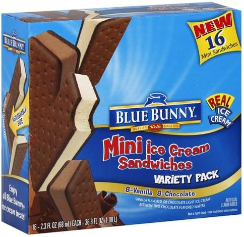 Mini Ice Cream Sandwiches Nutritional Information | Besto Blog