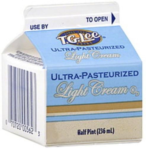 Tg Lee Light Cream 0 5 Pt Nutrition Information Innit