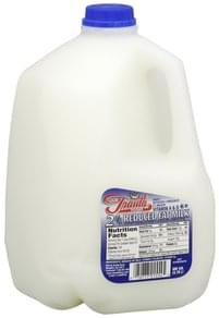 Louis Trauth Dairy 2% Reduced Fat Milk - 1 gl, Nutrition Information ...