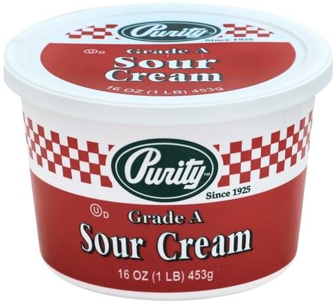 Purity Sour Cream - 16 oz, Nutrition Information | Innit