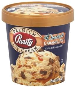 Purity Premium, Charley's Caramel Pie Ice Cream - 1 pt, Nutrition ...