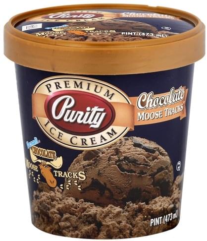 Purity Premium, Denali Chocolate Moose Tracks Ice Cream - 1 pt ...